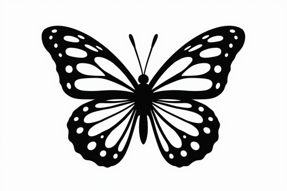 butterfly laser cut design, an Illustration by balal (Photo 11 of 13)