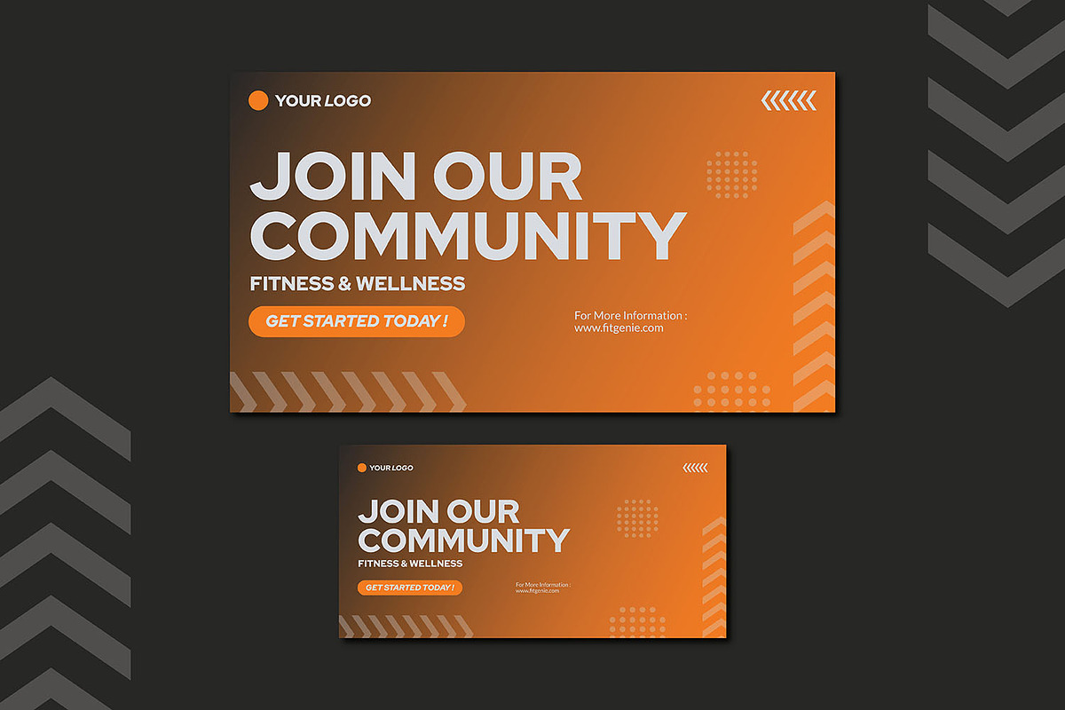 Fitness and Wellness - Twitter Post, a Social Media Template by StreaksideStd (Photo 2 of 3)