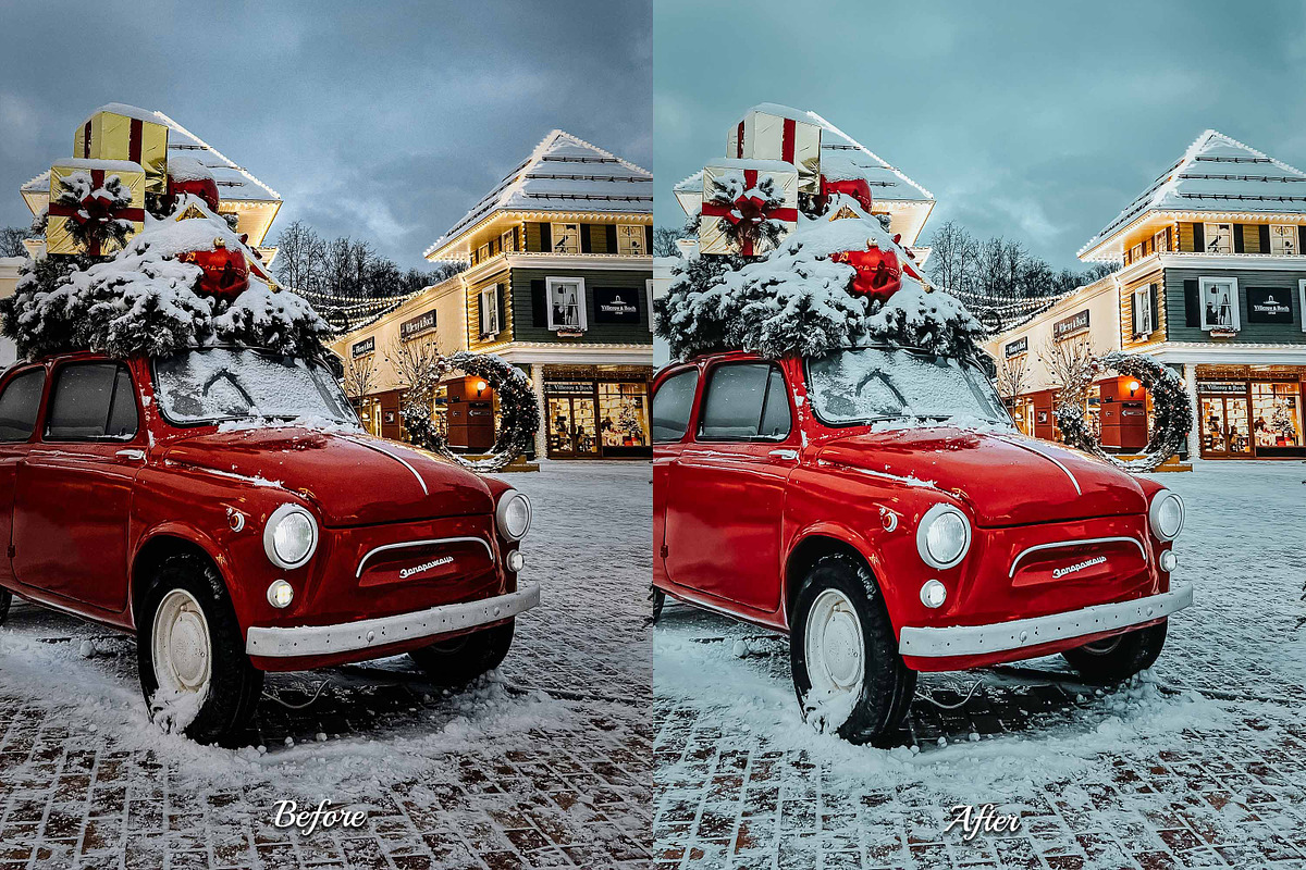 30 Snow Gift Lightroom Bundle, a Preset Add-On by 3Motional (Photo 9 of 11)