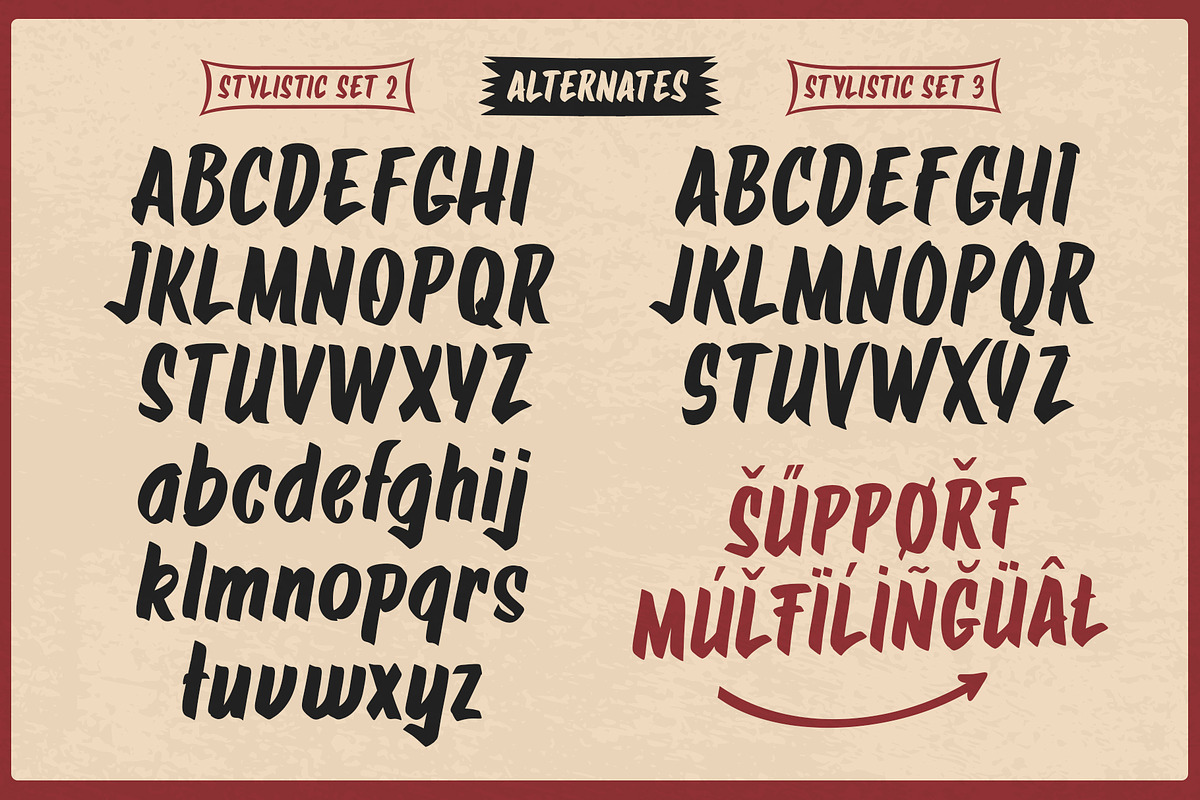 Garage Brush Font, a Handwritten Font by alit design (Photo 9 of 15)