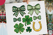 Patrick's Day Png, Coquette Bow Png, an Illustration by Designking (Thumbnail 1 of 6)