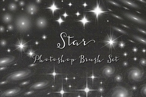 Star Photoshop Brush Set