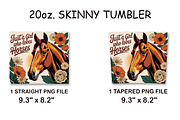 Girl Loves Horses 20oz Tumbler, an Arts & Entertainment Photo by LamanAzalea (Thumbnail 2 of 2)