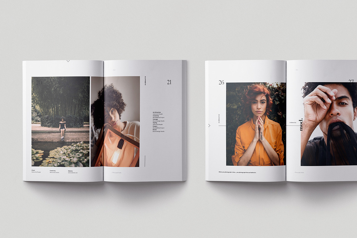 Mod Portfolio, a Brochure Template by Moscovita Studio (Photo 13 of 18)