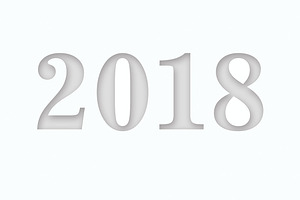 2018. New Year's Templates