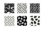 Berries Seamless Patterns, a Pattern Graphic by Curly_Pat (Thumbnail 3 of 6)