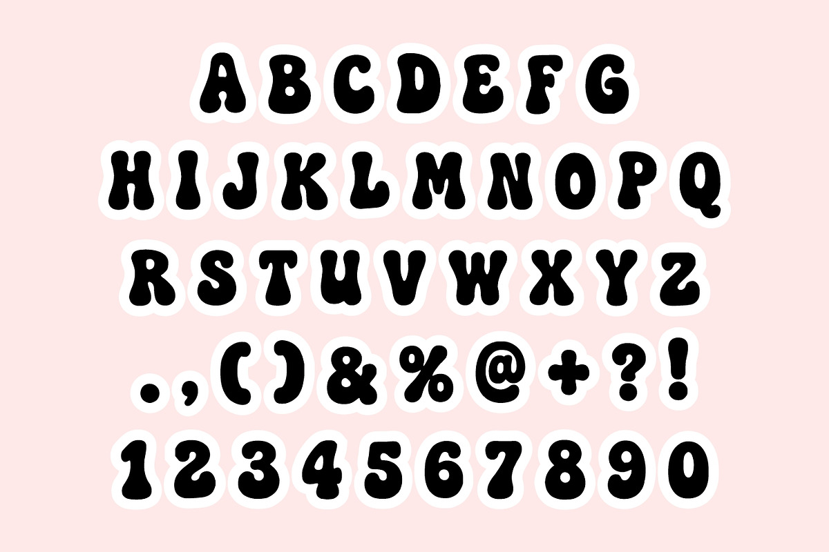 Groovy Buggie, a Handwritten Font by Fourteen Letter (Photo 6 of 6)