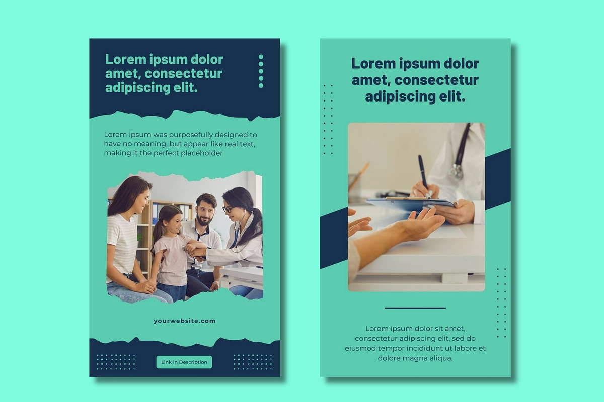 Health Story Canva Templates, a Templates & Theme by BoontenStudio (Photo 6 of 8)