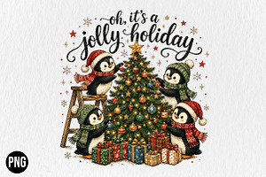 Holly Jolly Christmas PNG