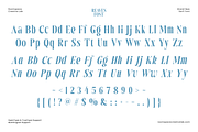 Reaven – Modern High Contrast Serif, a Serif Font by roomspace creative lab (Thumbnail 7 of 10)