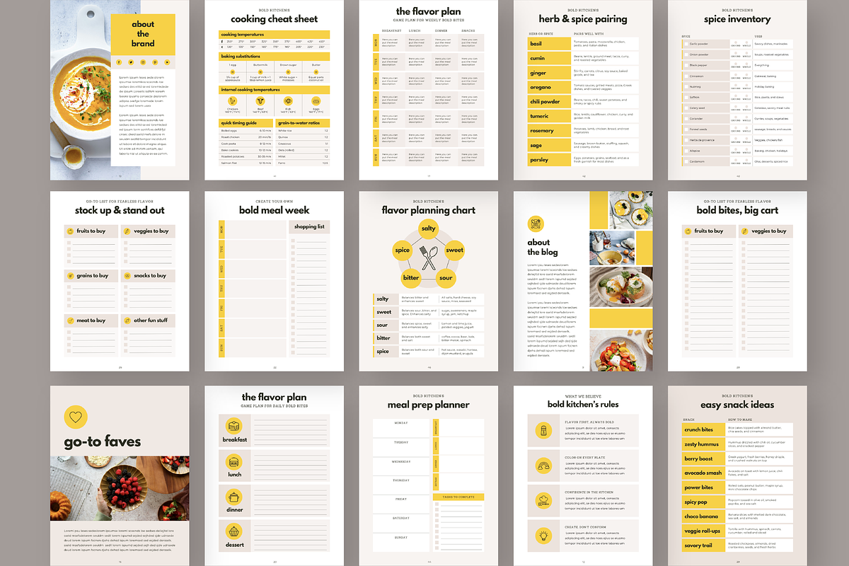 Kitchen Toolkit Creator Template preview 5