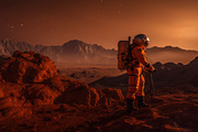 Astronaut in space. 25 images, a Technology Illustration by Handmadefont (Thumbnail 8 of 8)
