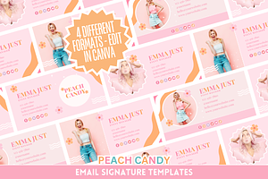 Pastel Email Signature Templates, an Email Template by SunshineStudioBoutique