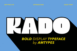 KADO – Bold Display Typeface