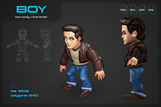 BOY, a Characters & Person 3D Model by stallfish's art store (Thumbnail 2 of 5)
