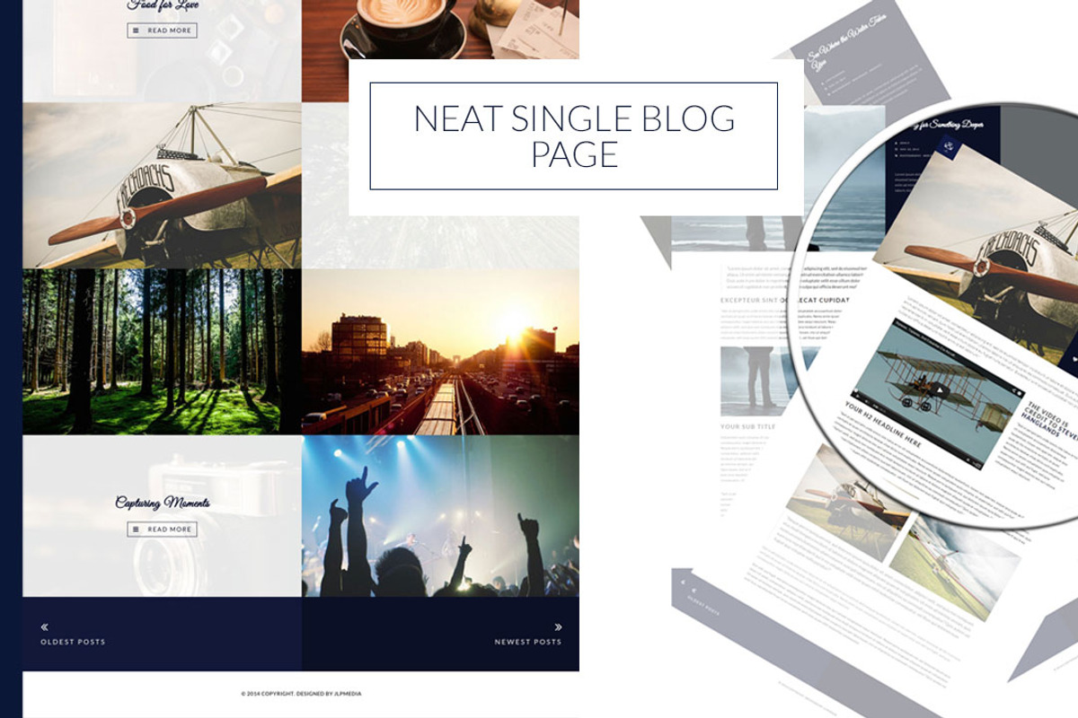 Sailor Creative Portfolio, a Bootstrap Template by Tarsier Graphics (Photo 2 of 4)