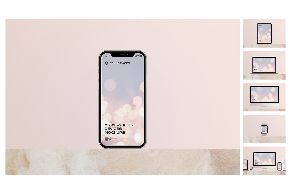 360 device mockup bundle iphone, a Device Mockup by FoundImages (Photo 22 of 84)
