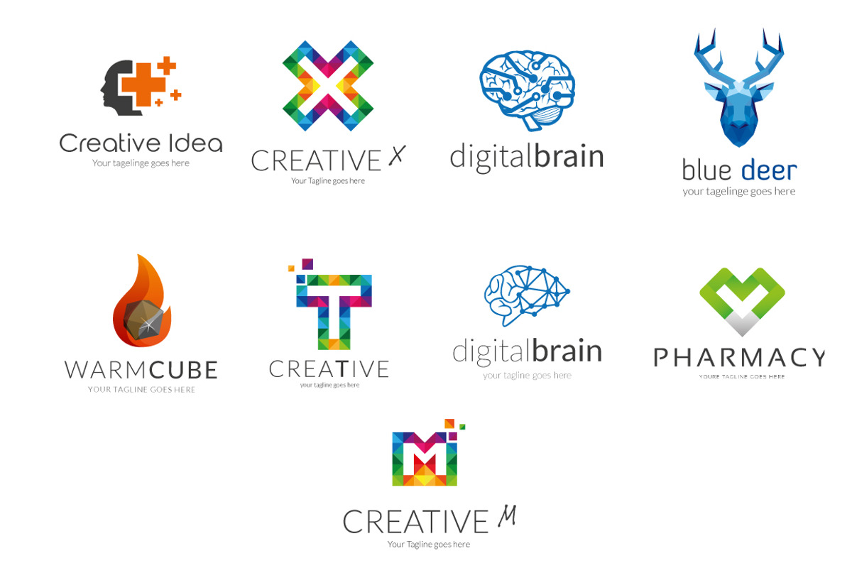 38 logos Bundle, a Branding & Logo Template by vectorlogos89 (Photo 3 of 5)