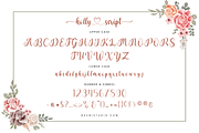 Holly Script Modern Calligraphy, a Script Font by Basnistudio (Thumbnail 11 of 15)