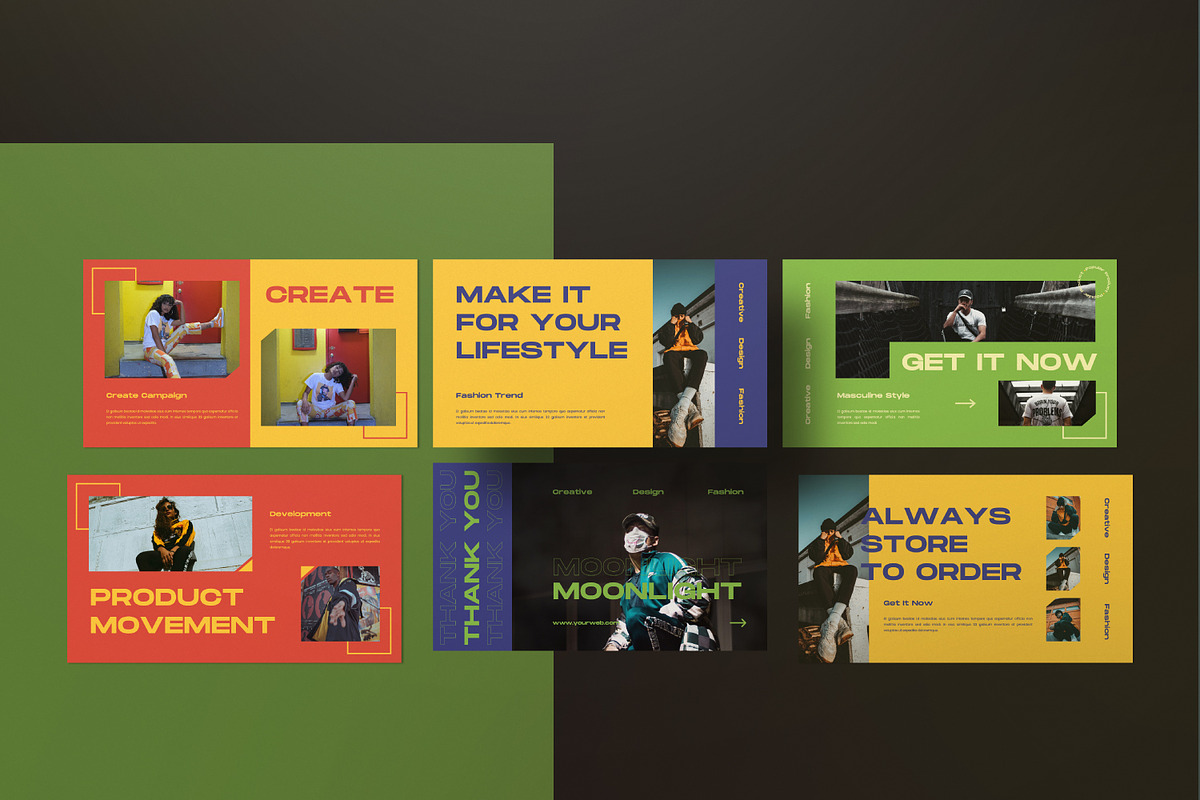 Moonlight Creative Keynote, a Presentation Template by Portocraft (Photo 5 of 9)
