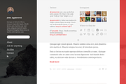 Novelist tumblr theme, a Websites & App Template by Pixel Revel (Thumbnail 2 of 3)
