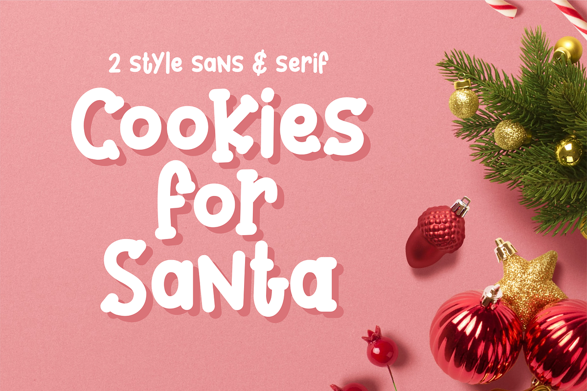 Holiday Cheer Font, a Sans Serif Font by Mabhal Studio (Photo 3 of 10)