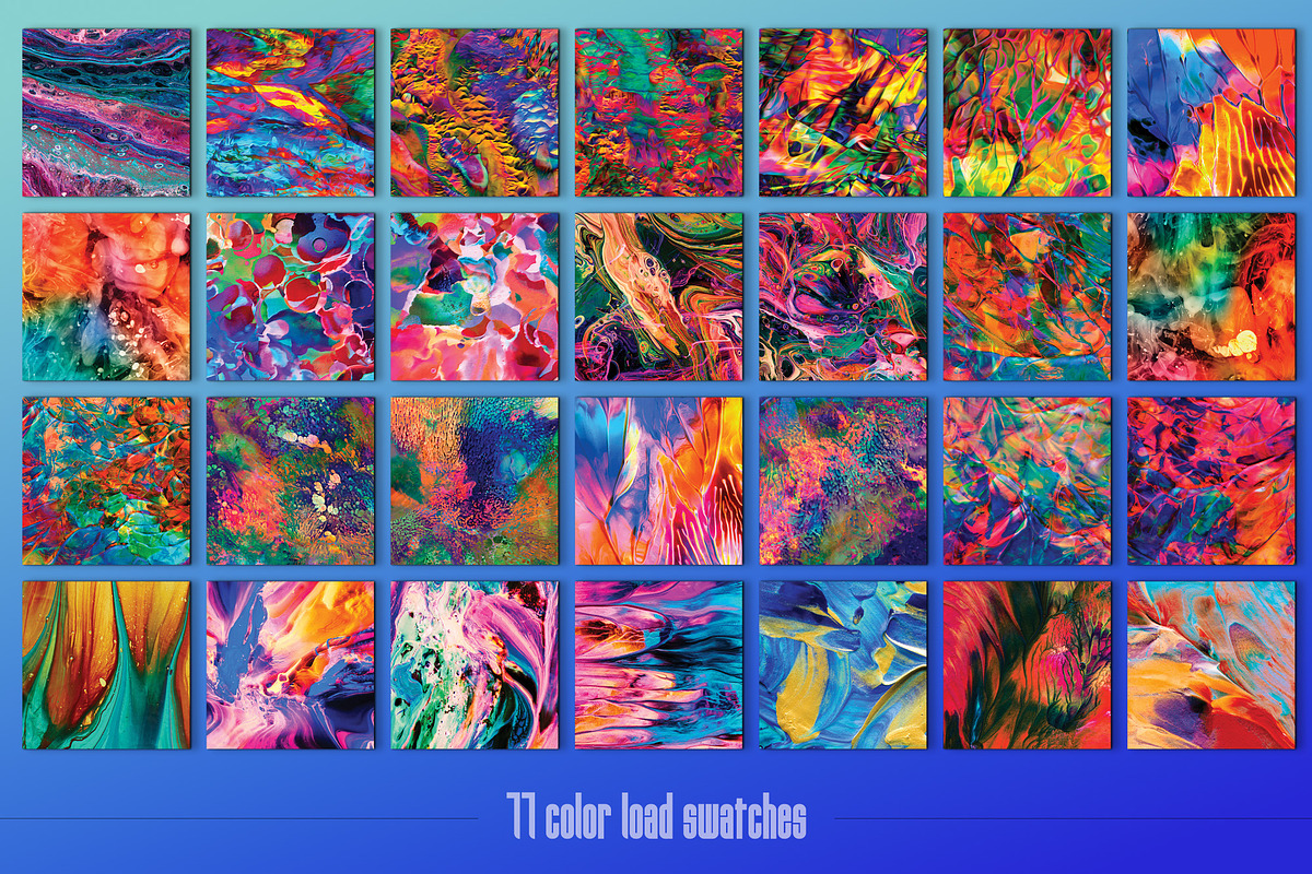 Mixer: Multicolor Photoshop Brushes, a Brush Add-On by Chroma Supply (Photo 12 of 19)