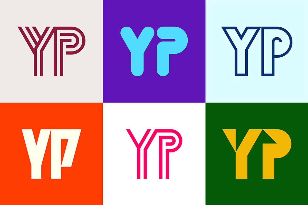Set of letter YP logos, an Object Graphic by NataliiaVolyk
