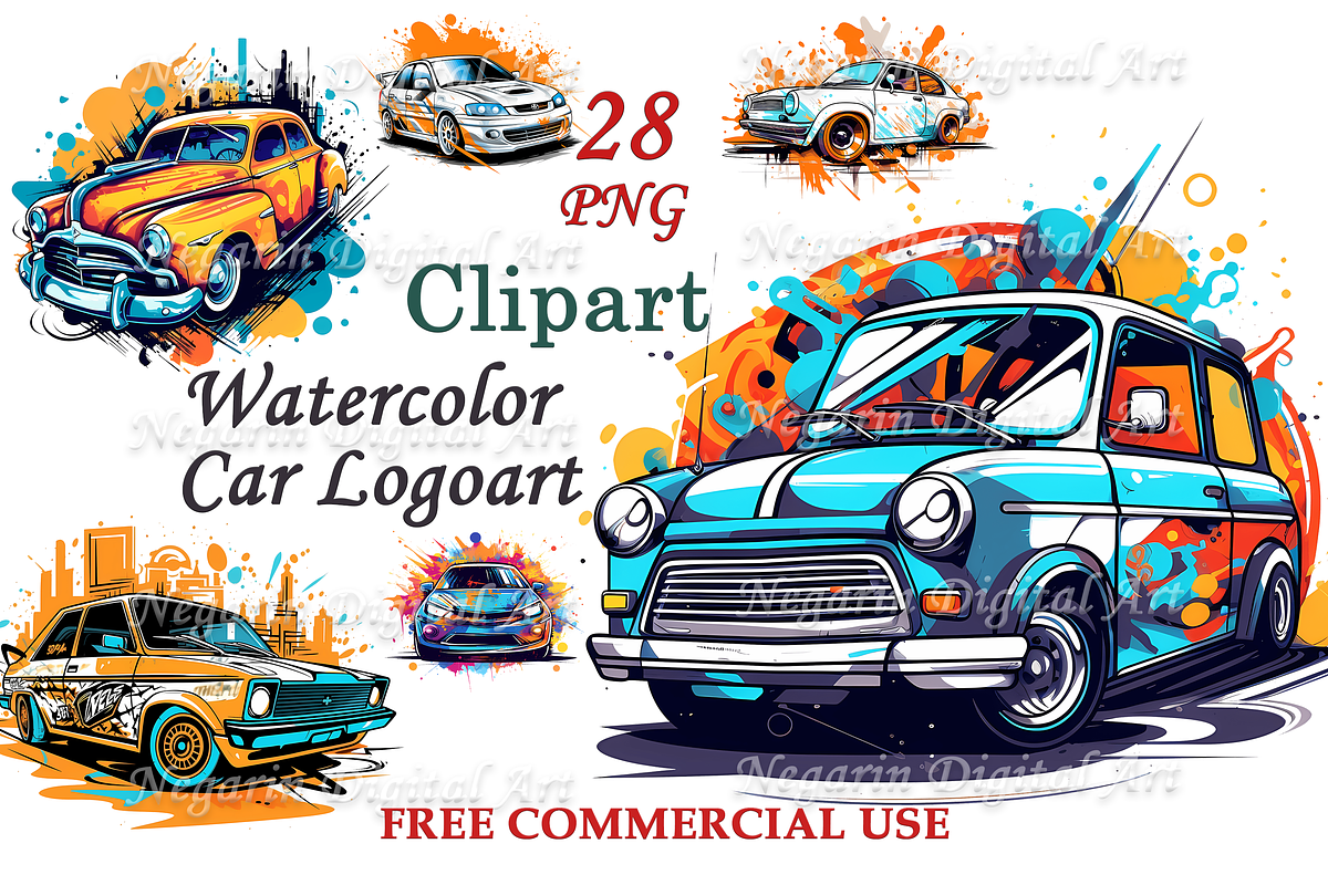 Watercolor Cute Little Mermaid, an Object Graphic by Negarin Digital Art (Photo 1 of 11)