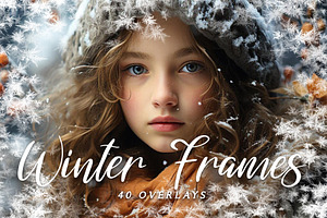 Snowflake Border Overlays