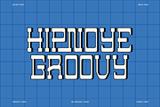 Niphone - Retro Font, a Slab Serif Font by QR Design Studio (Thumbnail 2 of 7)