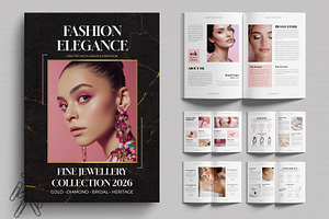 Jewellery catalog and lookbook, a Brochure Template by MightyDesign