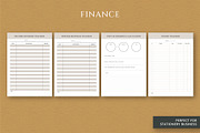 Business planner, a Stationery Template by Anatartan Design (Thumbnail 6 of 7)