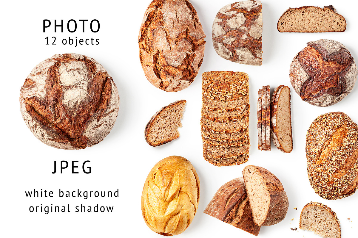 Tasty bread. Design elements, an Object Graphic by ifiStudio (Photo 2 of 3)