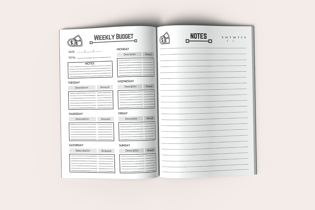 One Year Financial Budget Planner, a Templates & Theme by KDPISH (Photo 4 of 5)
