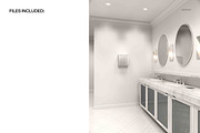 Toilet in a Commercial Space Mockup, a Household Mockup by creatsy5 (Thumbnail 2 of 5)