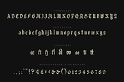 Candelabra Font + Extras, a Blackletter Font by Twinbrush (Thumbnail 9 of 20)