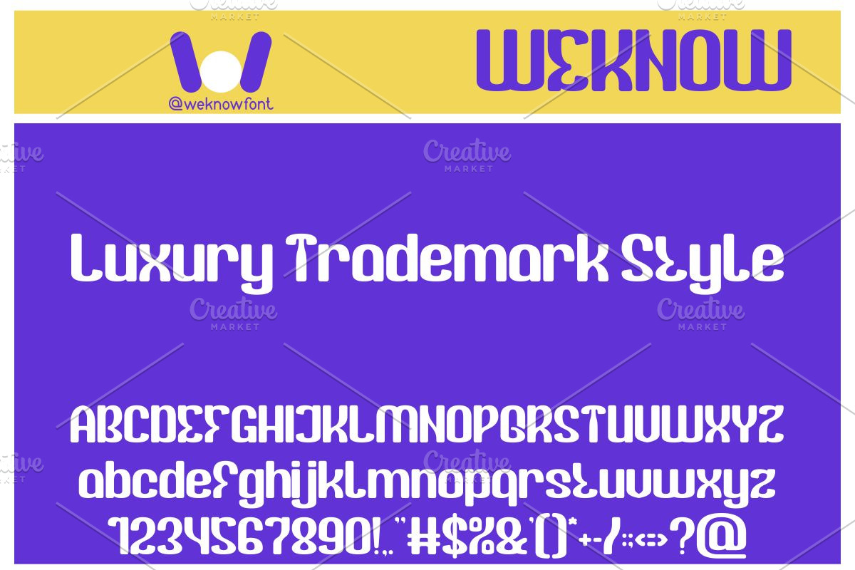 The Brighter Fortress font, a Font by weknow (Photo 4 of 8)