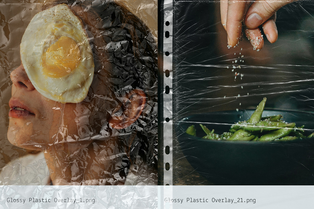 Glossy: Plastic Texture Overlays, a Texture Graphic by Anastasiia VNSK (Photo 4 of 19)