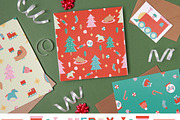 Merry Christmas. 50 BONUS elements, a Pattern Graphic by Lineli (Thumbnail 8 of 10)