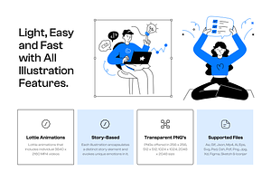 Animated Productivity Illustrations