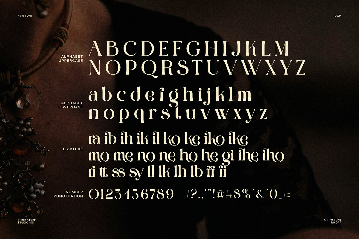 Rikora Elegant Serif Font, a Serif Font by Perfectype (Photo 7 of 8)