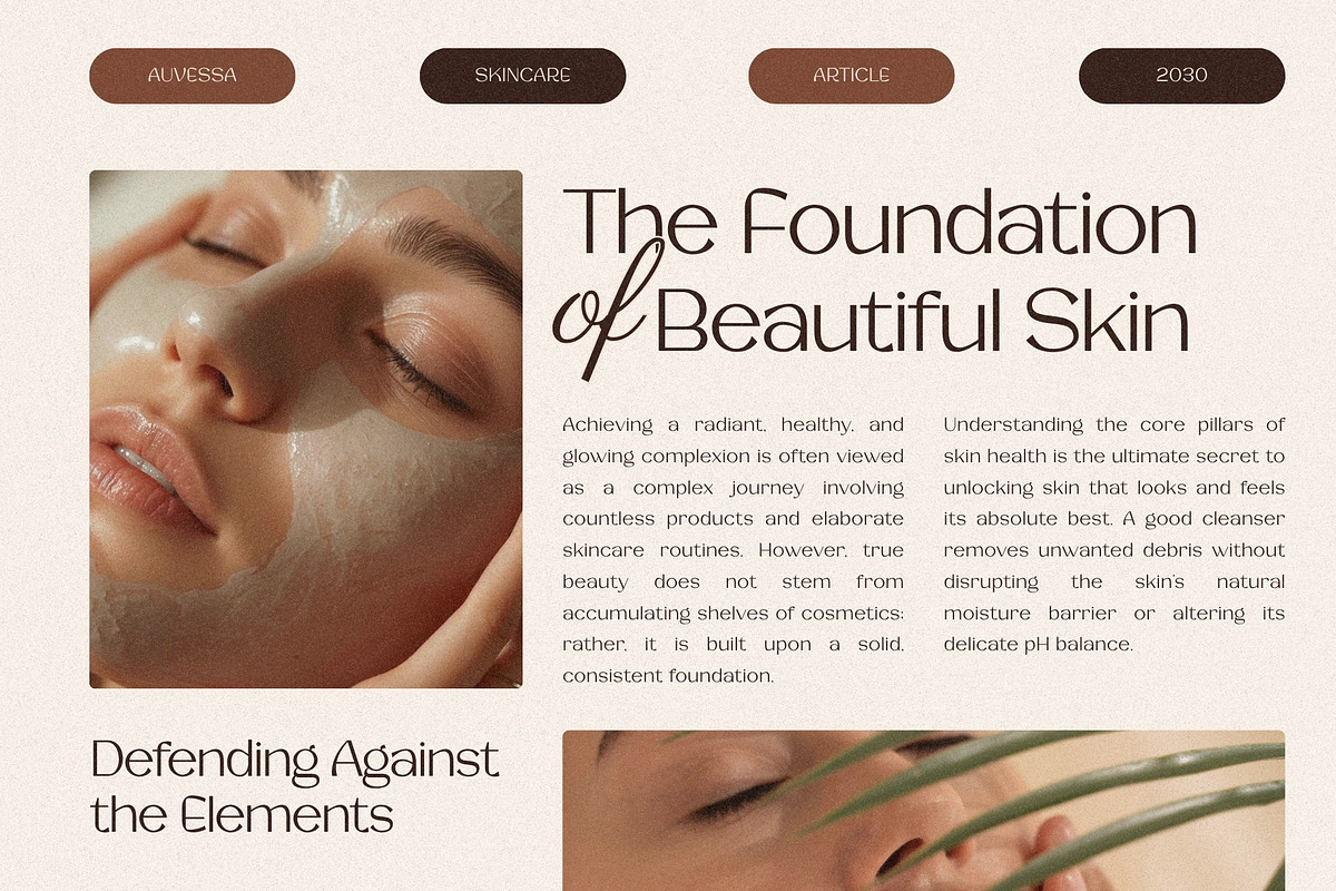 Auvessa — Modern Aesthetic Font, a Sans Serif Font by StoricType (Photo 19 of 20)