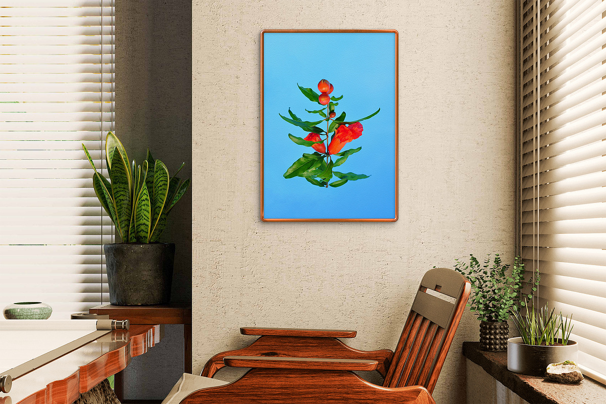 Pomegranate Flower - Printable Art, a Nature Photo by VietArtworks (Photo 5 of 6)