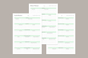 Meal Planning Pages Set V-08, a Stationery Template by shahsoft (Thumbnail 3 of 3)