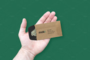 Business card seed packet mockup Psd, a Print Template by Mokr (Thumbnail 3 of 4)