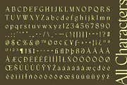 CS Sargent – Art Nouveau Font, a Serif Font by Craft Supply Co. (Thumbnail 8 of 8)