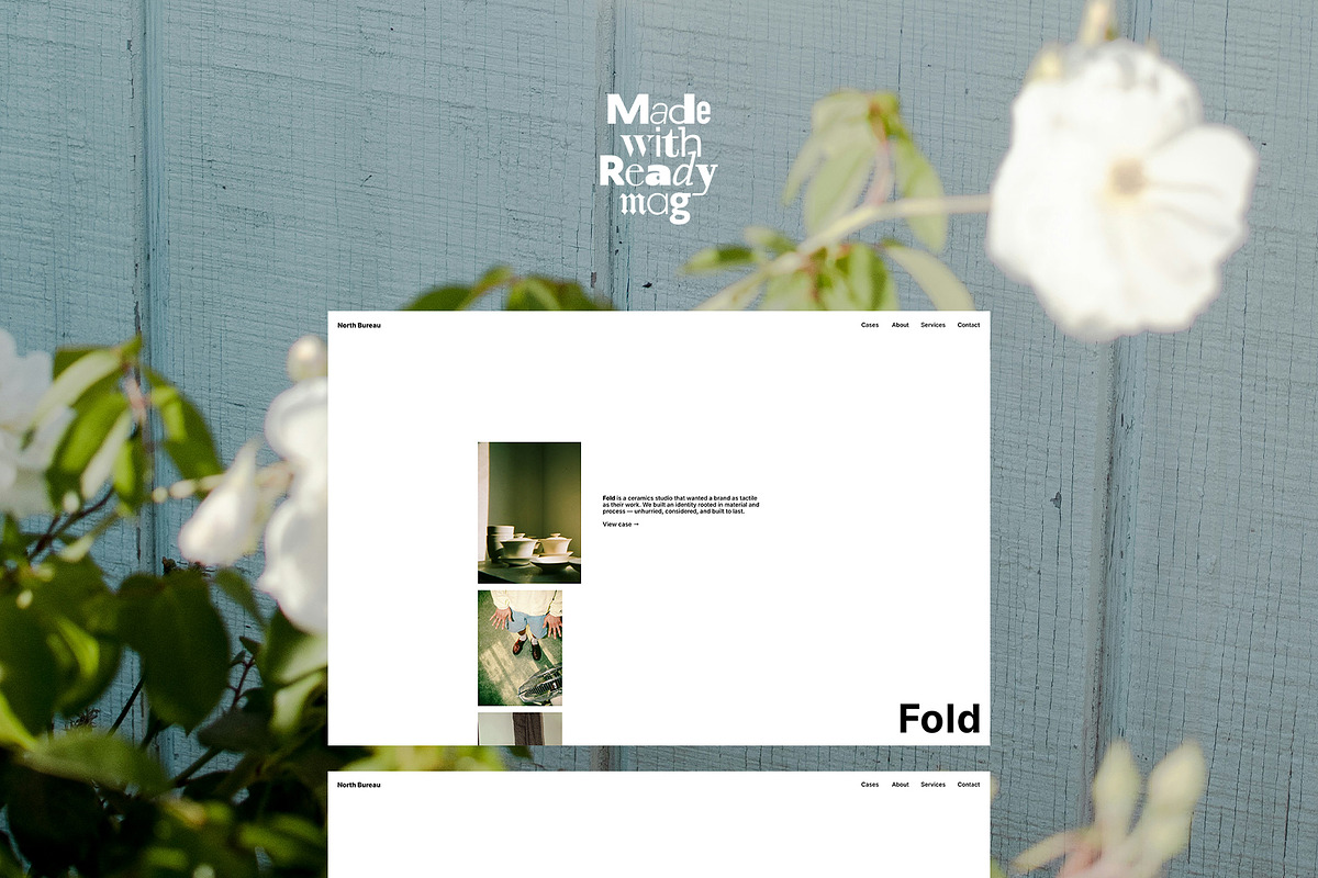 Readymag Website Template - Agency, a Landing Page Template by alexandraelisa (Photo 1 of 6)