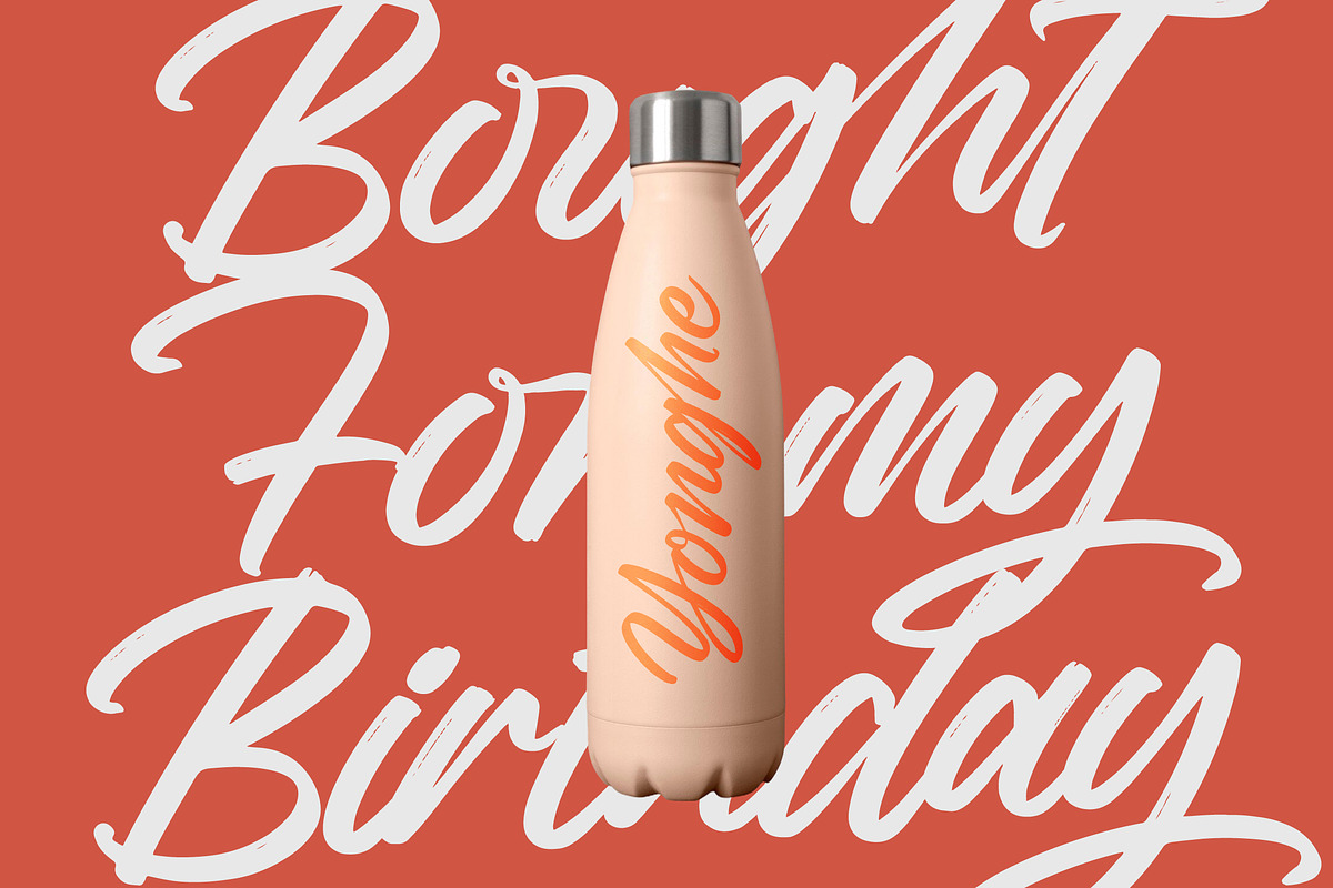 Vintage Bilbesto Modern Brush Font, a Script Font by Letterena Studios Script (Photo 16 of 20)