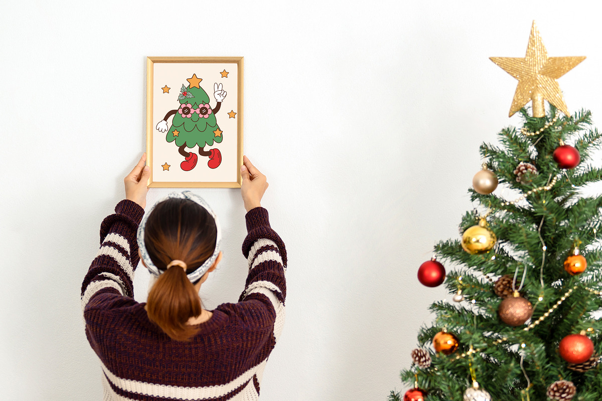 Groovy Christmas collection, an Object Illustration by NataKa (Photo 10 of 11)